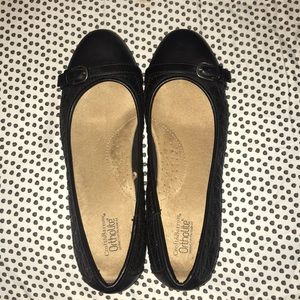 Croft & Barrow || Black flats